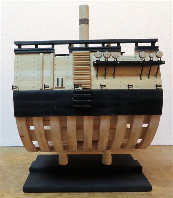 Image of HMS Blandford Cross Section