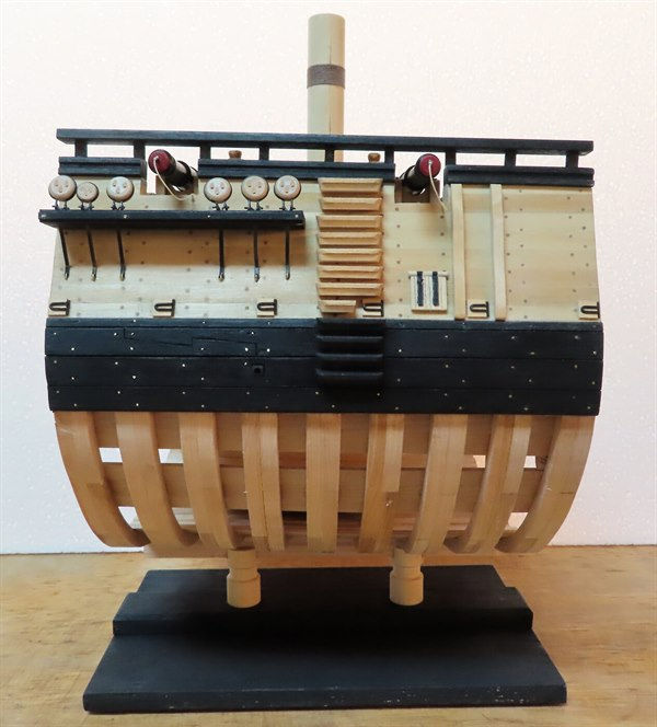 Image of HMS Blandford Cross Section