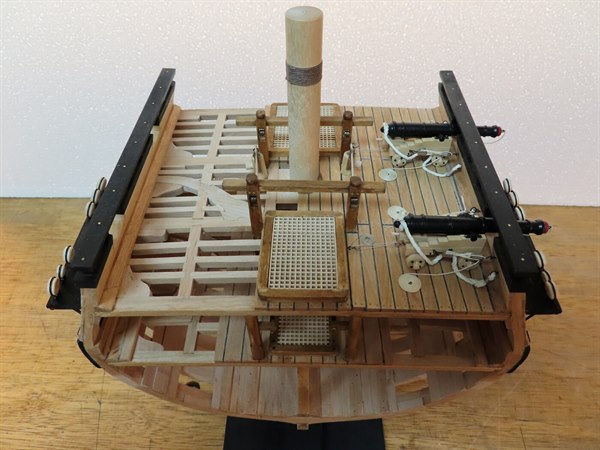 Image of HMS Blandford Cross Section