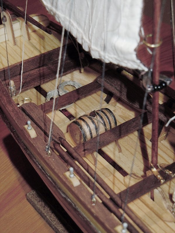 Image of Scale 1:50 HMS Endeavour's Longboat Artesania Latina