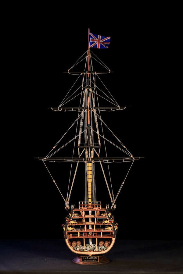 Image of HMS Victory Cross Section