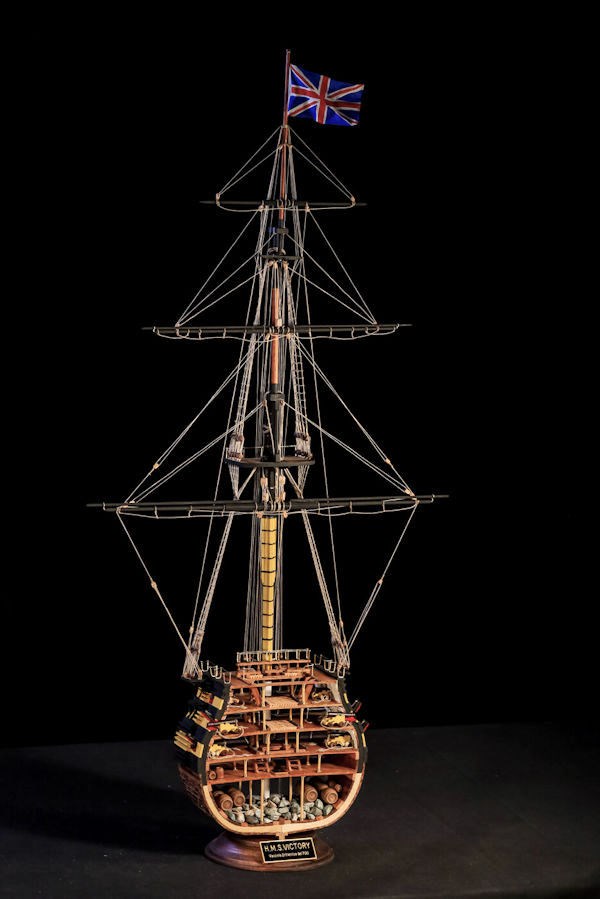 Image of HMS Victory Cross Section