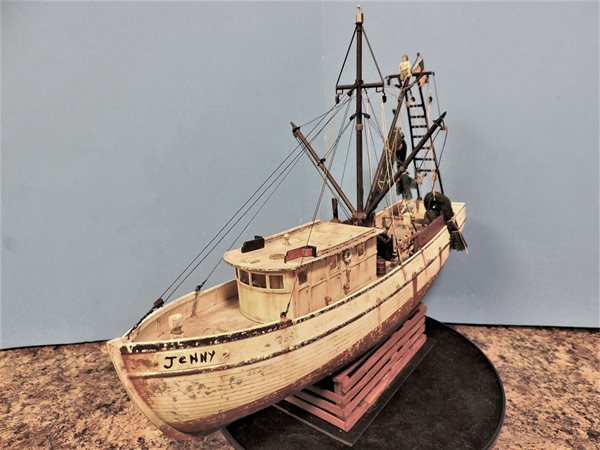 Image of Forest Gump's 'Jenny'1:60 Lindberg Shrimp Boat Conversion