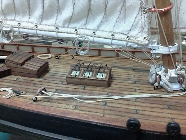 Image of Mamoli Yacht America 1:66 Scale