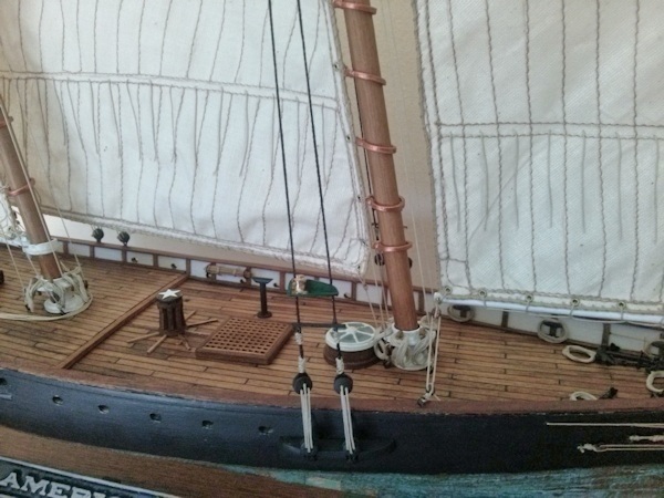 Image of Mamoli Yacht America 1:66 Scale