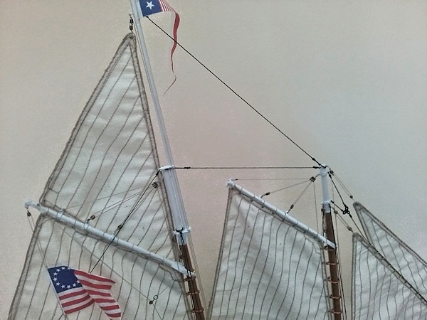 Image of Mamoli Yacht America 1:66 Scale