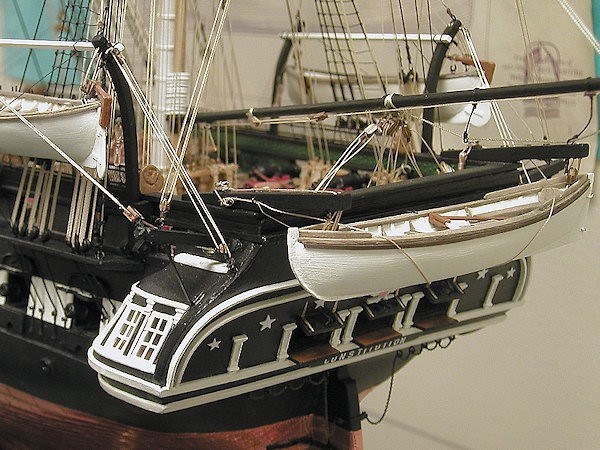 Image of Scale 1:76 USS Constitution Model Shipways (Kit Bashed)