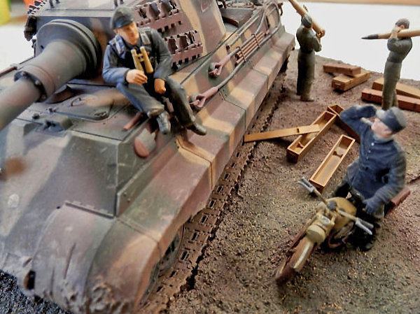 Image of King Tiger Diorama