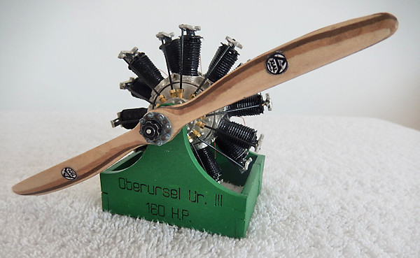 Image of Oberursel Rotary Engine