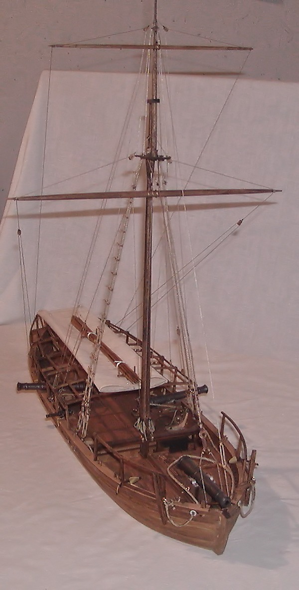 Image of Model Shipways Gunboat Philadelphia