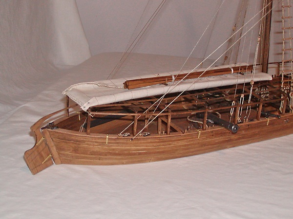 Image of Model Shipways Gunboat Philadelphia