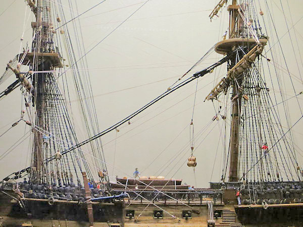 Image of HMS hms-victory Diorama