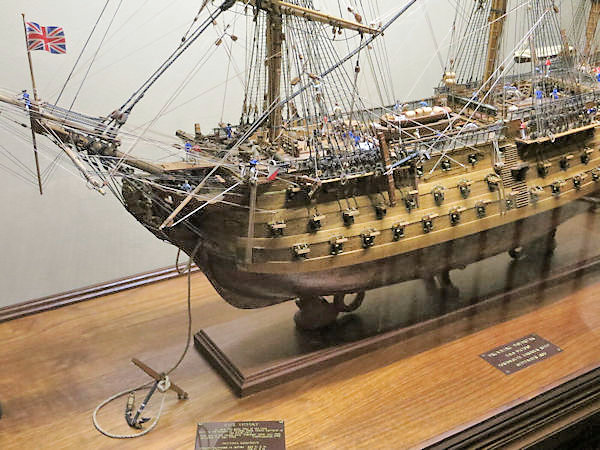 Image of HMS hms-victory Diorama