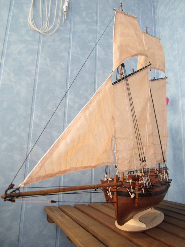 Image of The French lugger Le Coureur