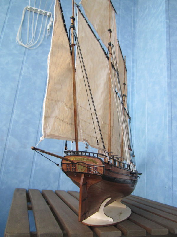 Image of The French lugger Le Coureur