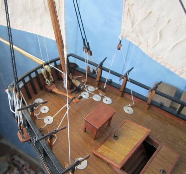 Image of The French lugger Le Coureur