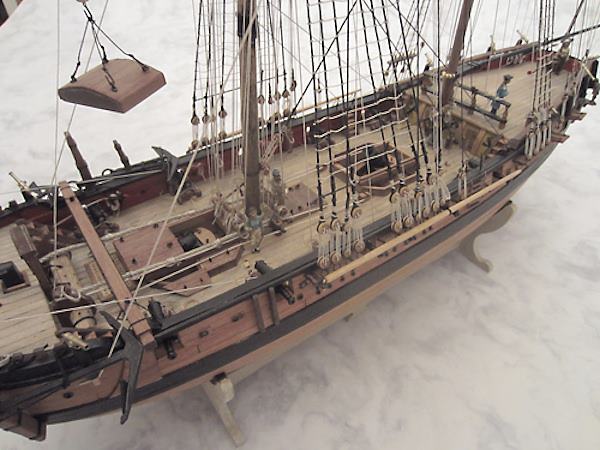 Image of Scale 1:64 HM Bomb Vessel Granado 1756