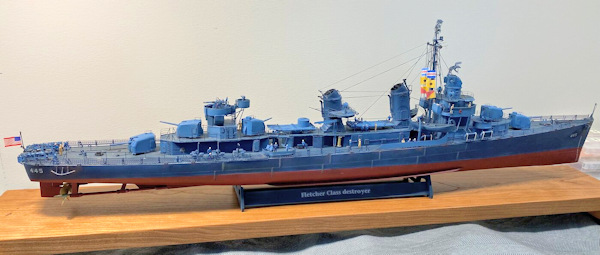 Image of Fletcher Class Destroyer Johnson