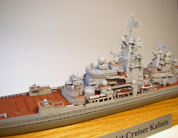 Image of 1/700 scale Trumpeters Kit Soviet Cruiser Kalinin